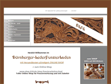 Tablet Screenshot of die-duernberger.de